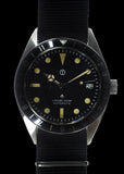MWC Classic 1960s Pattern Automatic Dual Time Zone Divers Pattern Watch with Retro Luminous Paint and Sapphire Crystal